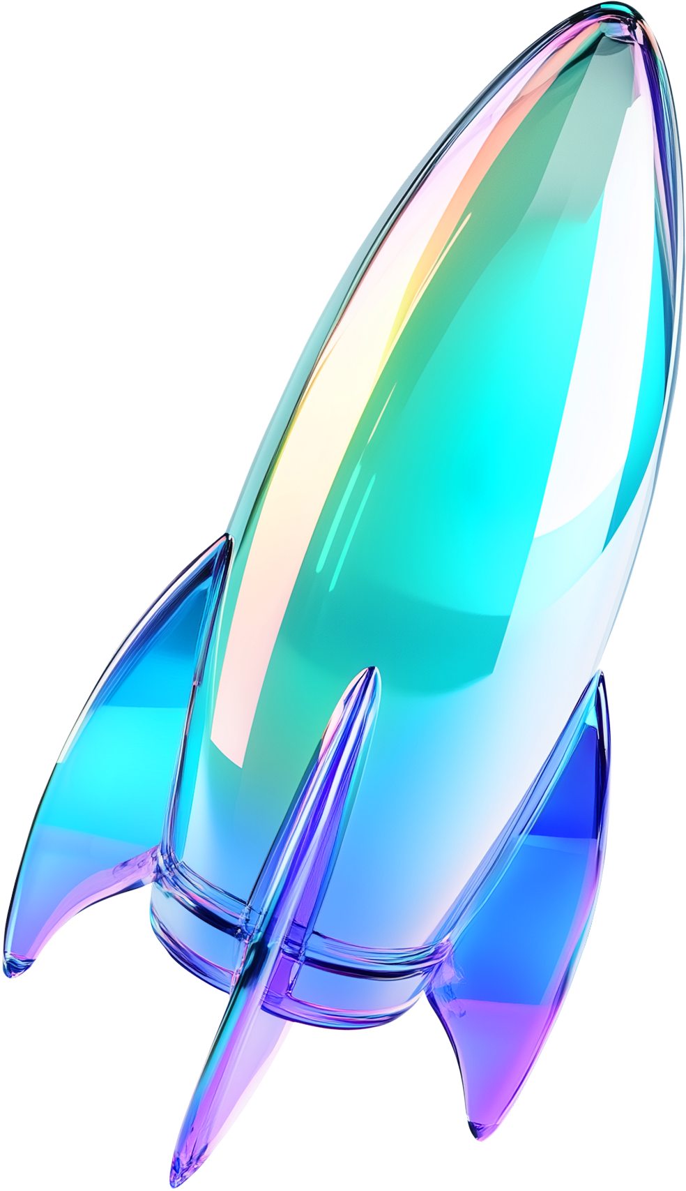 glass rocket