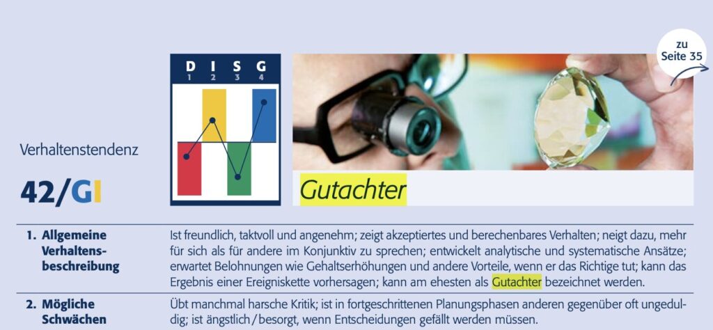 Gutachter Persolog